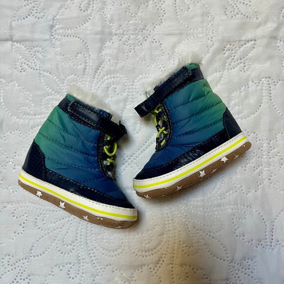 NWT Robeez Aspen Winter Baby Boots Size 3-6 months - Picture 4 of 10